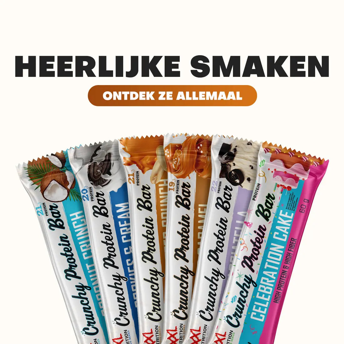 Crunchy Protein Bar 12 pack
