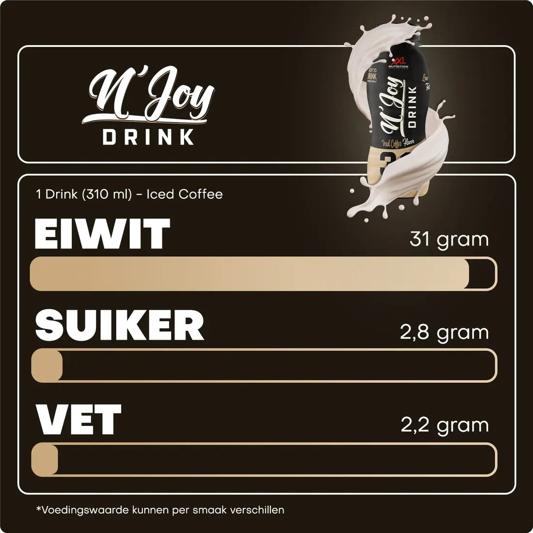 N'Joy Protein Drink 6/24 pack