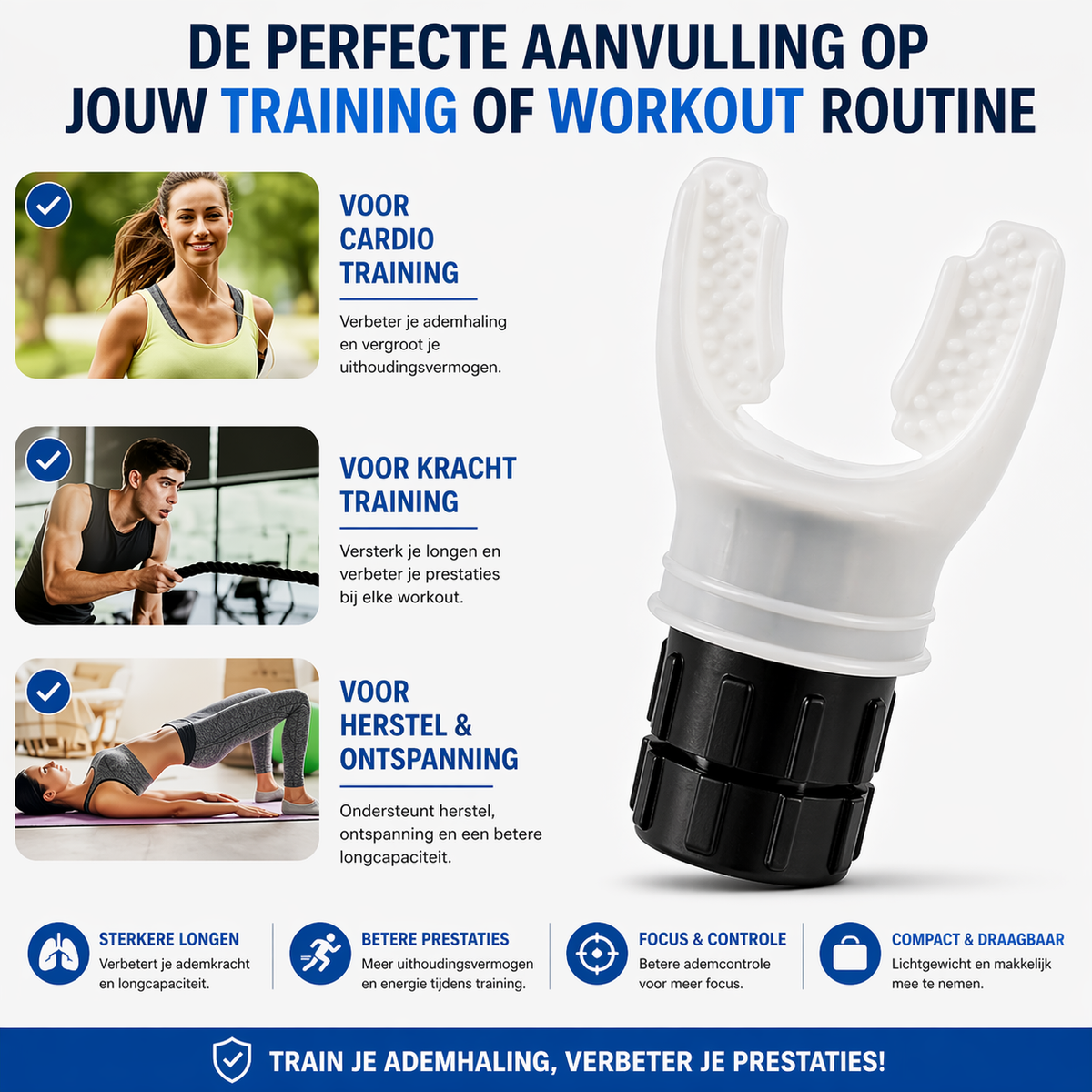 Ademtrainer – Versterk Je Longcapaciteit & Uithoudingsvermogen