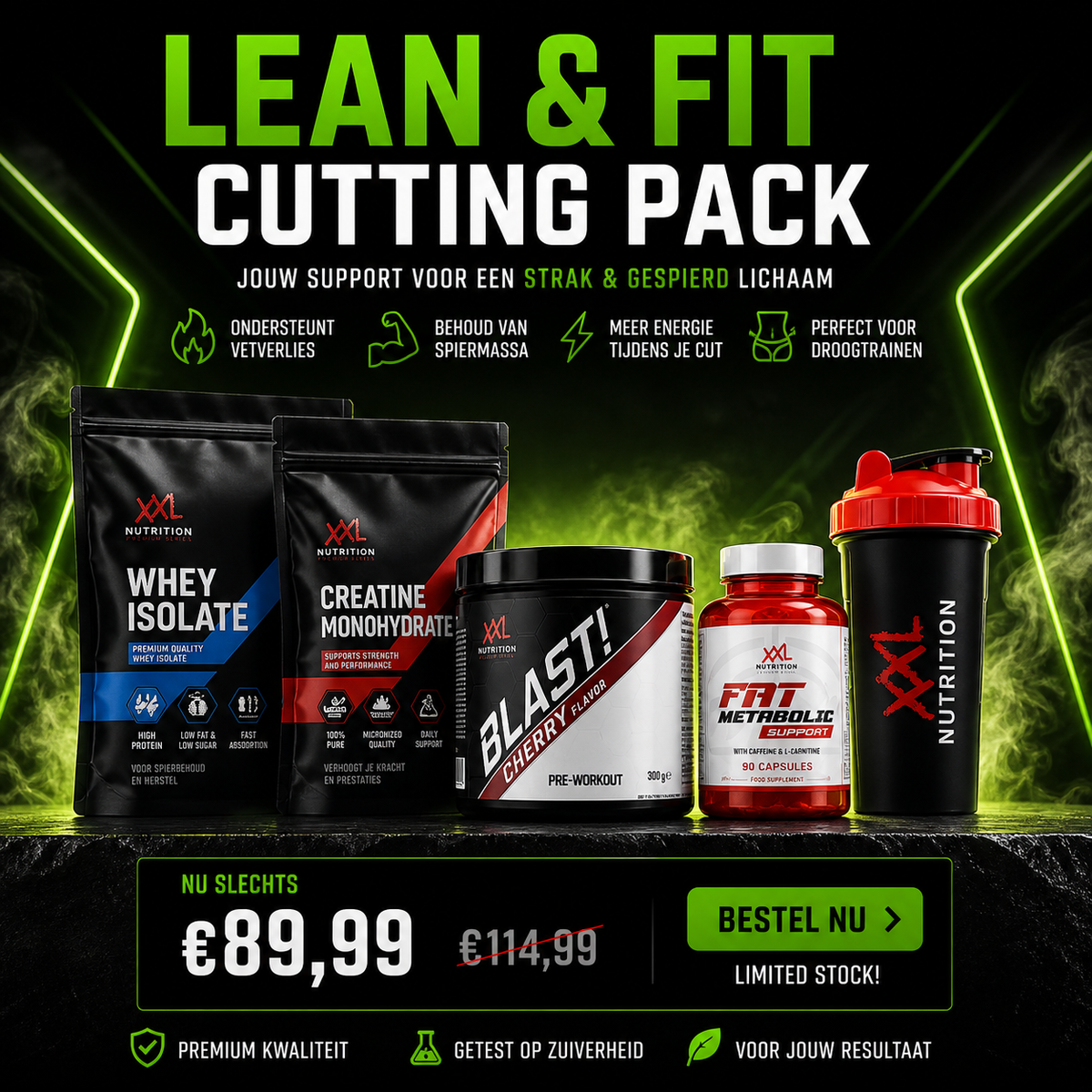 Lean & Fit Pack – Droogtrainen