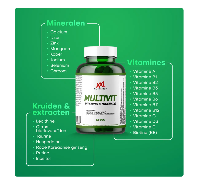 Multivit - 120 tabletten